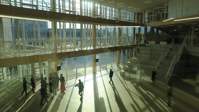 vue intérieur du lycée de Nort-sur-Erdre