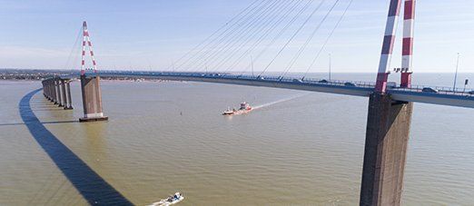 Le pont de Saint-Nazaire. © Région Pays de la Loire - M. Gross