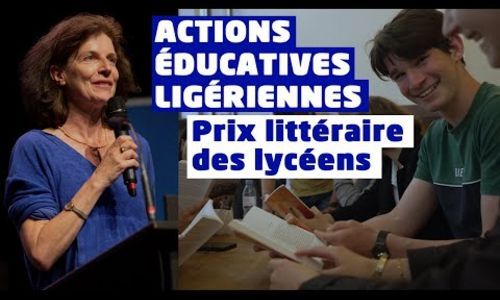 Actions éducatives ligériennes : l'auteure Rebecca Lighieri lauréate du prix littéraire des lycéens