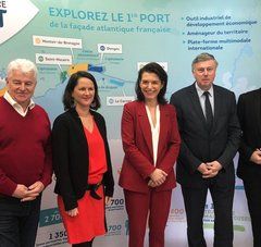 Christelle Morançais élue à la tête du Grand port Nantes Saint-Nazaire 