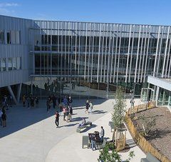 cour du lycée de Nort-sur-Erdre (44)